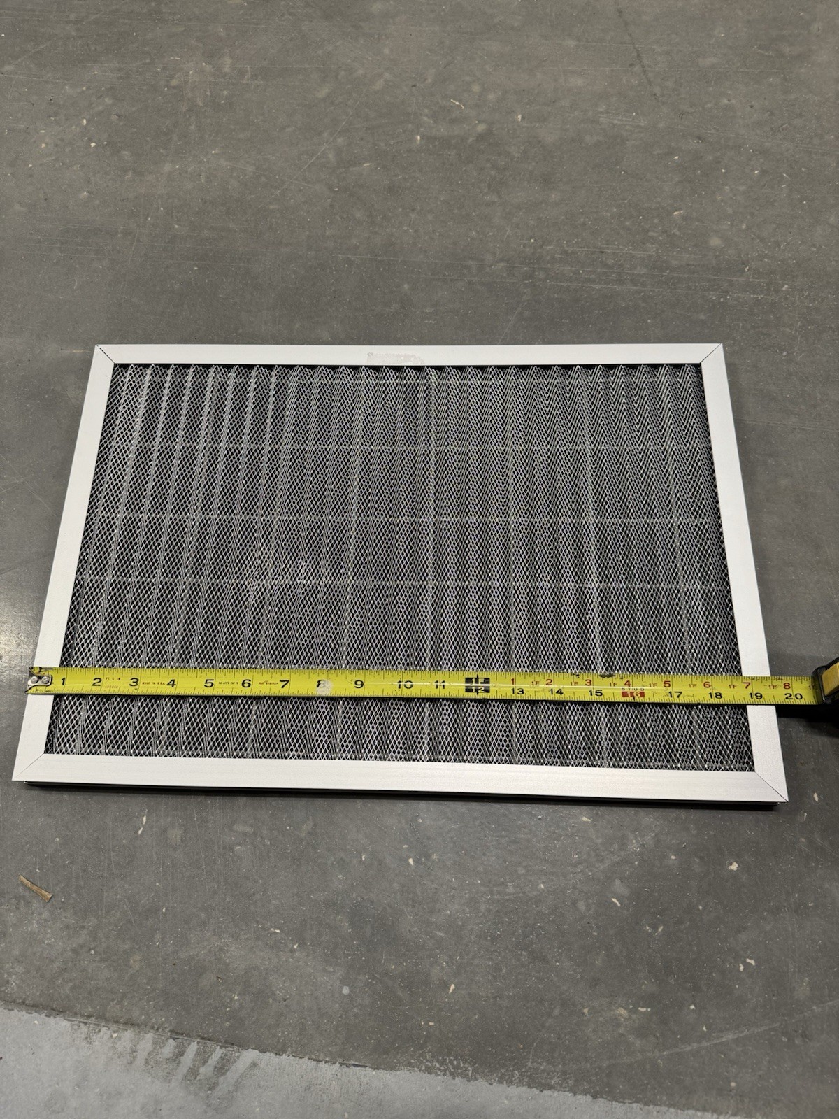 Aluminum Electrostatic Air Filter (14" x 20" x 1"), Washable Furnace Air Filter gallery