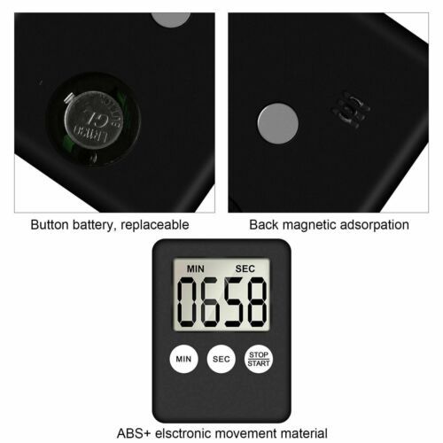 Large LCD Digital Kitchen Cooking Timer Count-Down Up Clock Loud Alarm Magnetic gallery