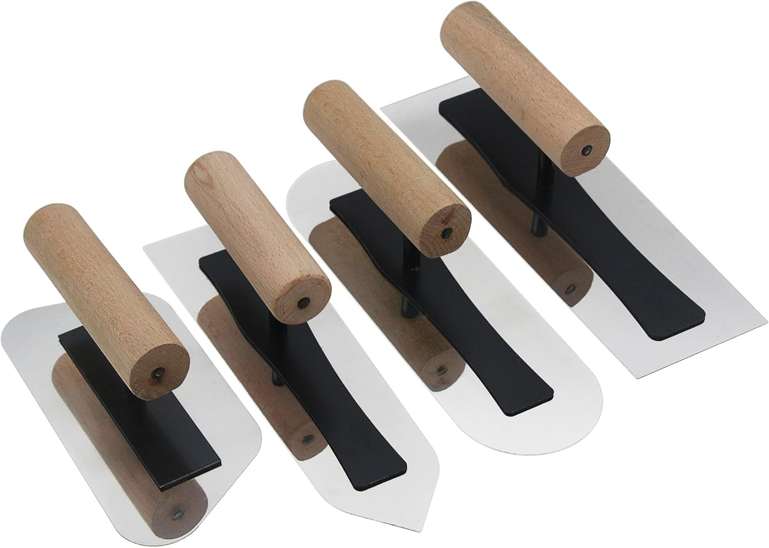 Japanese Venetian Plaster Finishing Trowel Set 4 PC Stainless Steel Art Paint Pl gallery