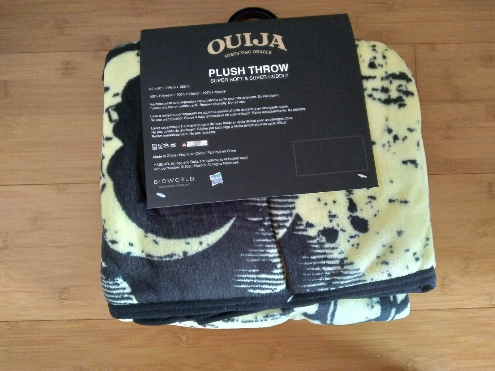 Ouija Board Mystifying Oracle Plush Throw Blanket - 45”x60” gallery