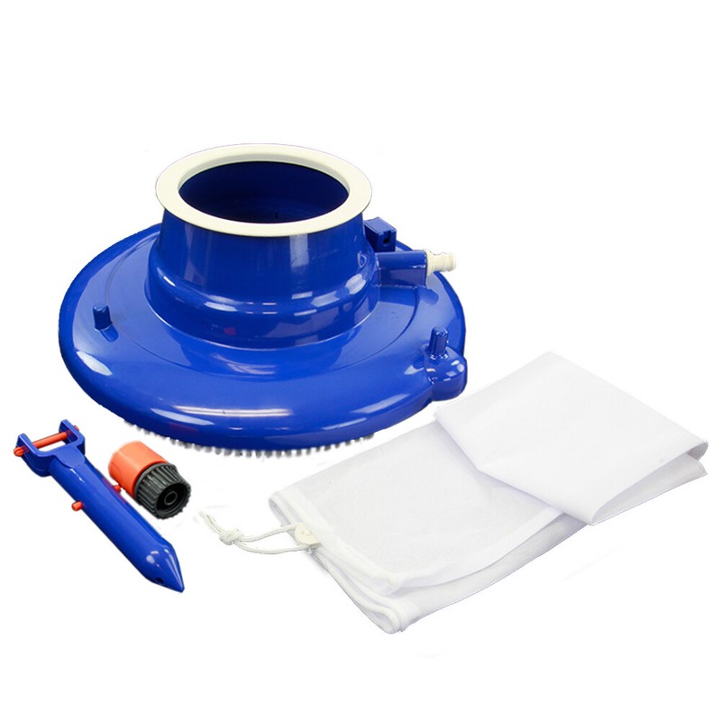 Aqua Select Leaf Gulper Bagger Vacuum Cleaner For Pool w/ Brush & Swivel Wheels gallery