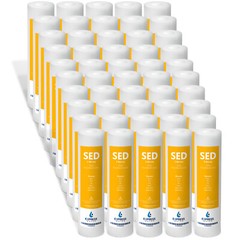 Sediment Water Filter Replacement – 5 Micron, High Capacity – 10 inch – 50 Pack