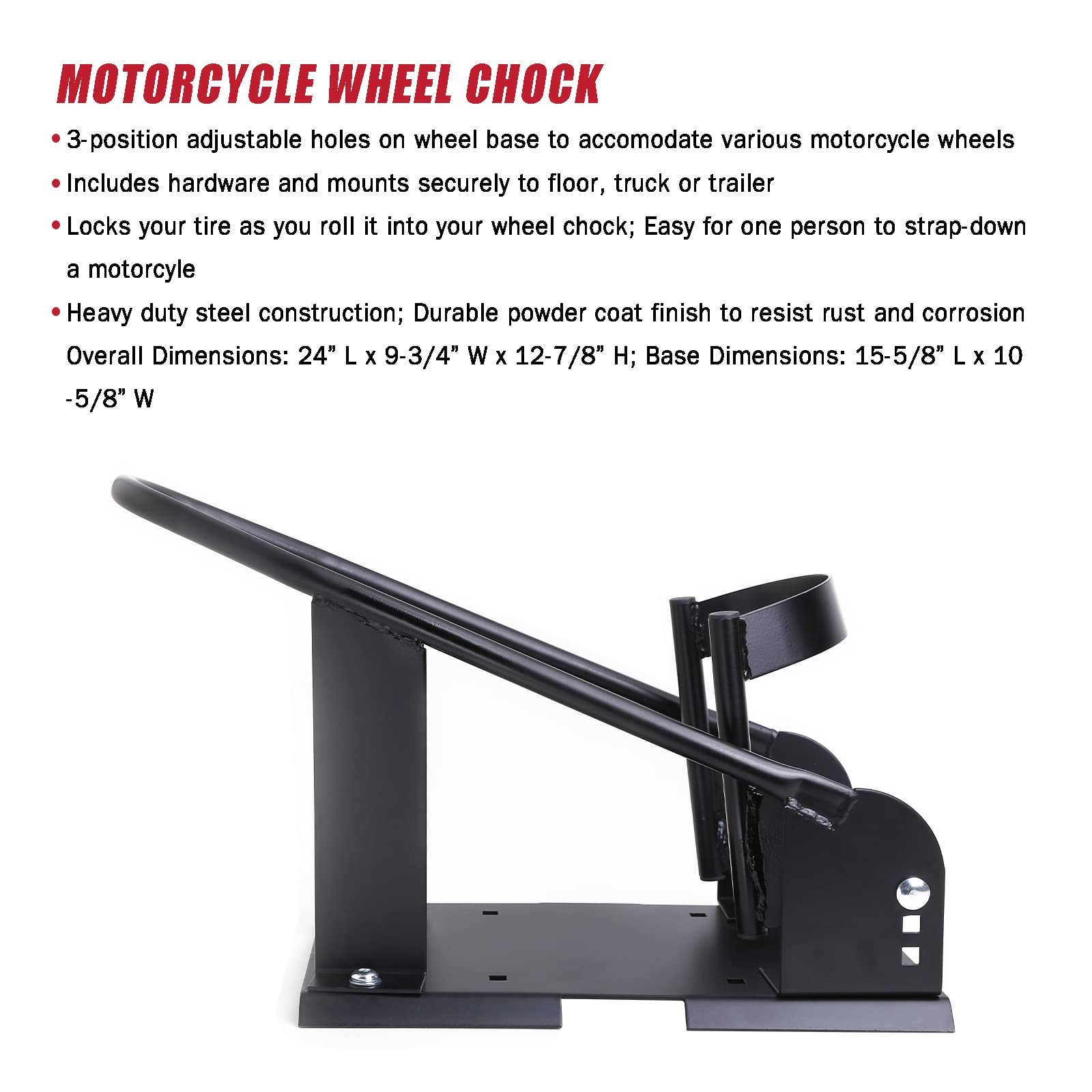 Motorcycle Wheel Chock, Motorcycle Wheel Chock for Trailer gallery