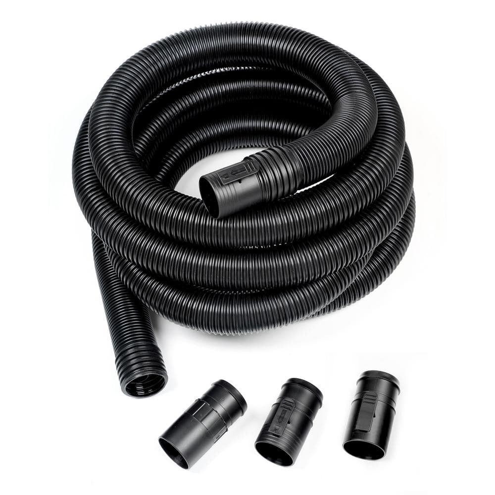 2-1/2 In. X 20 Ft. Dual-Flex Tug-A-Long Locking Vacuum Hose For Ridgid Wet/Dry S gallery