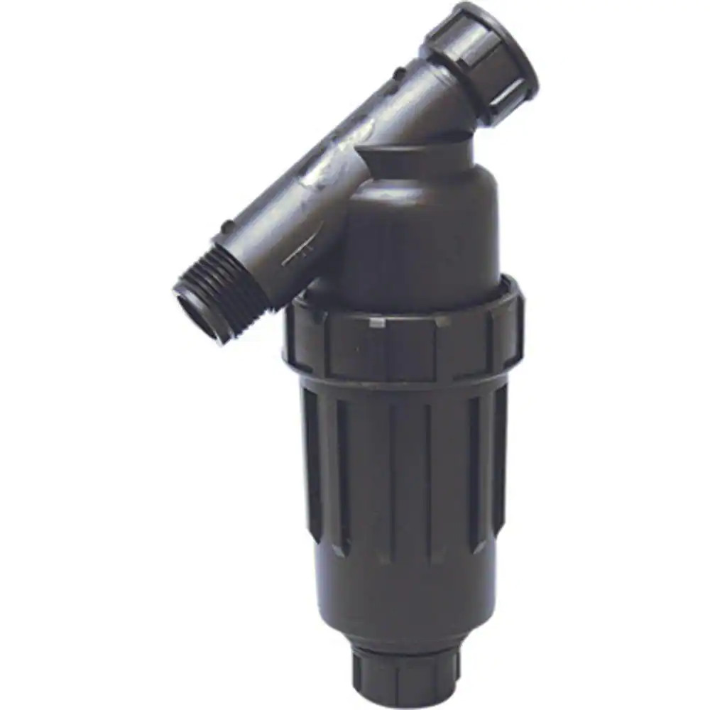 Drip Irrigation System Screen Filter 3/4 in. Hose Thread Adjustable UV Resistant