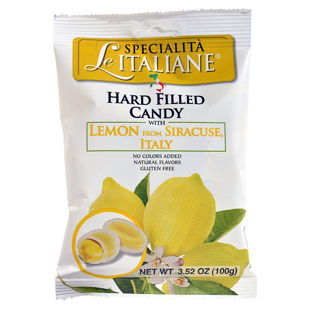 , Filled Candy w/Sicilian Lemon - Ripiene Limone di Siracusa IGP 100g bag (3 ... gallery