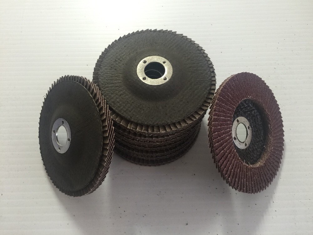10x 4 " 60 Grit Flap Sanding Grinding Discs 4" 5/8" Angle Grinder Wheels gallery