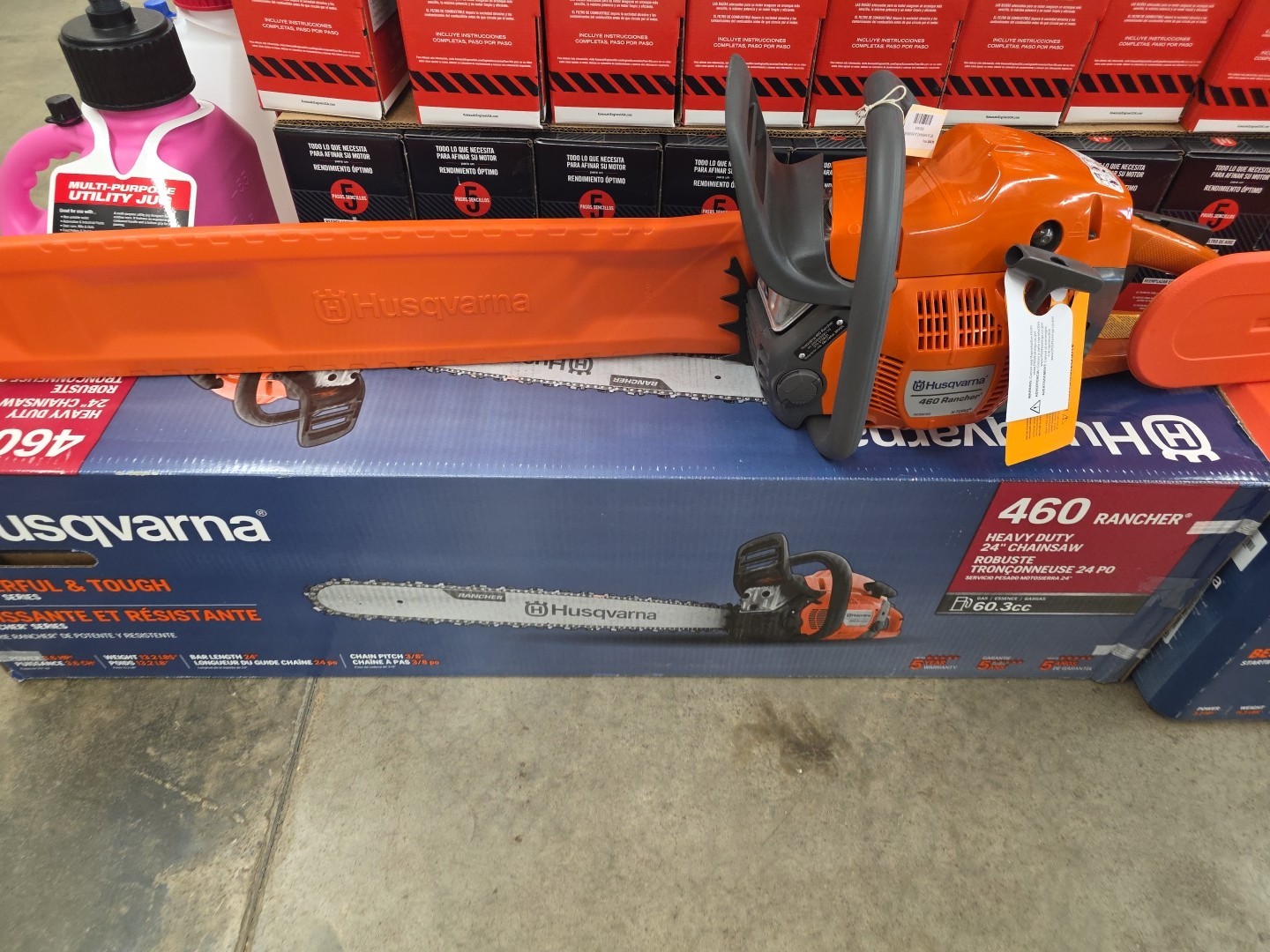 Husqvarna 460 Rancher 24" Chainsaw 60cc 3.6hp 2 Cycle gallery