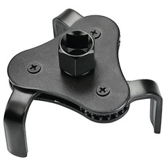 Adjustable Oil Filter Wrench Universal Use for 2-1/2 inch Single Item – Black