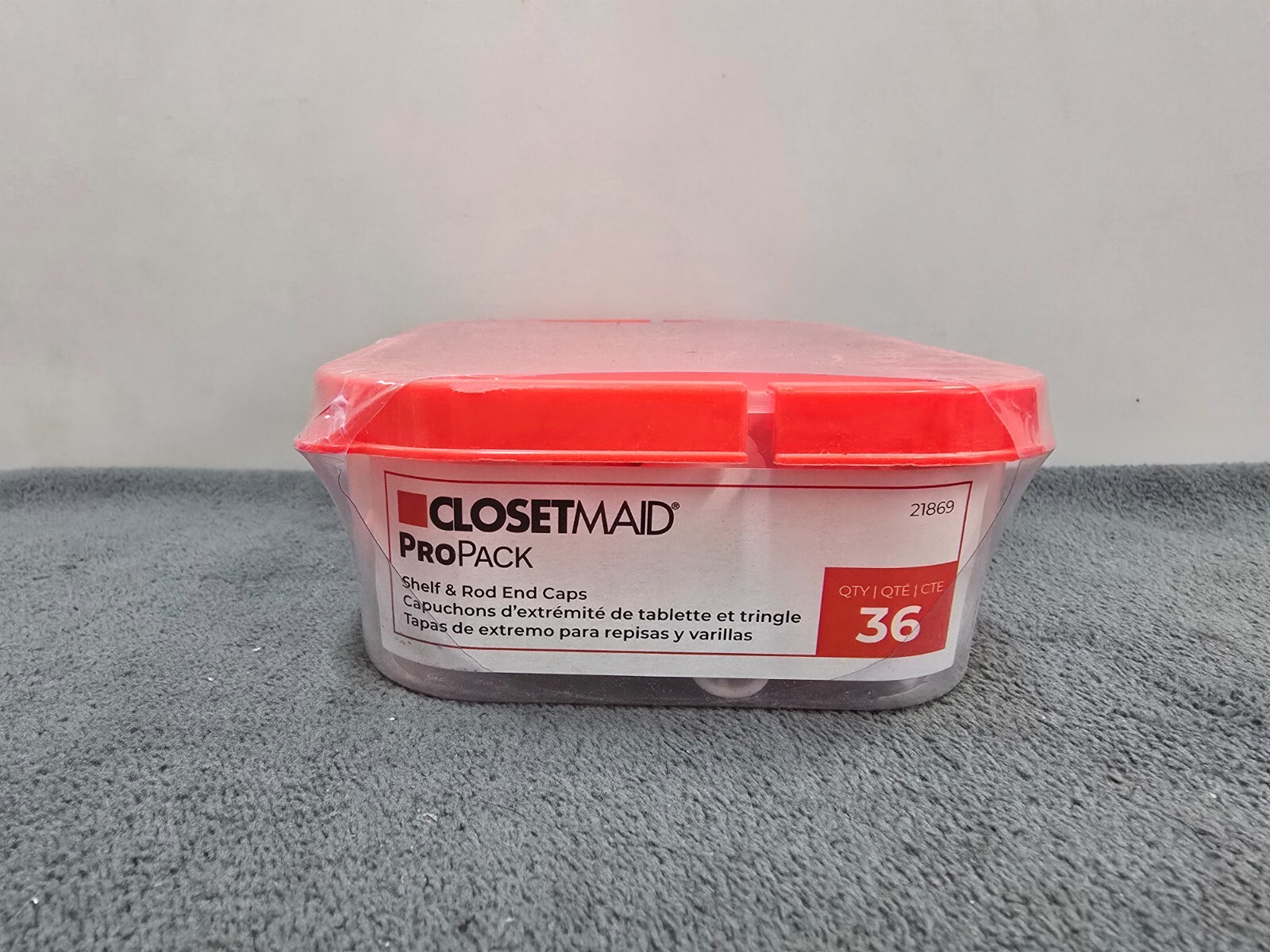 ProPack Shelf and Rod Wire Shelving End Caps (36-Piece) gallery