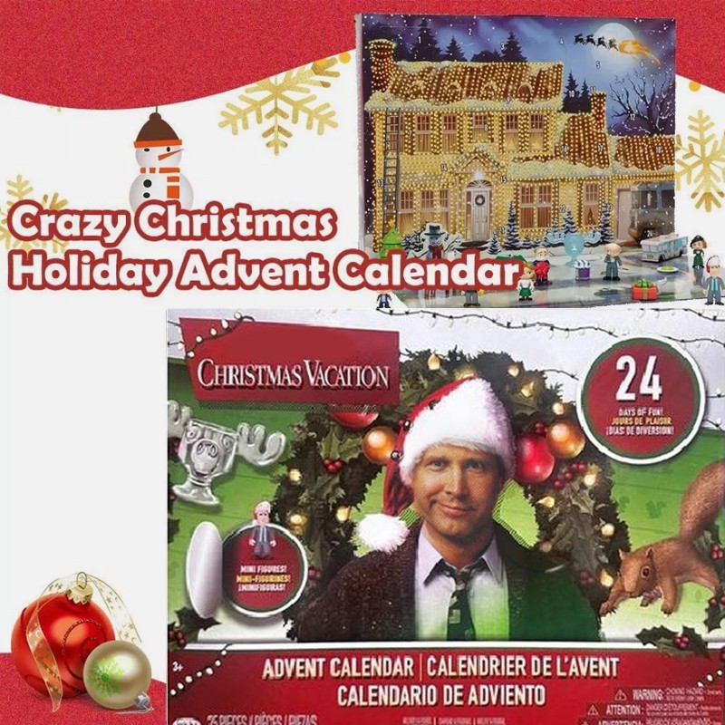 Advent Calendar, Christmas Countdown Calendar With 24 Pcs Classic Doll Figures gallery