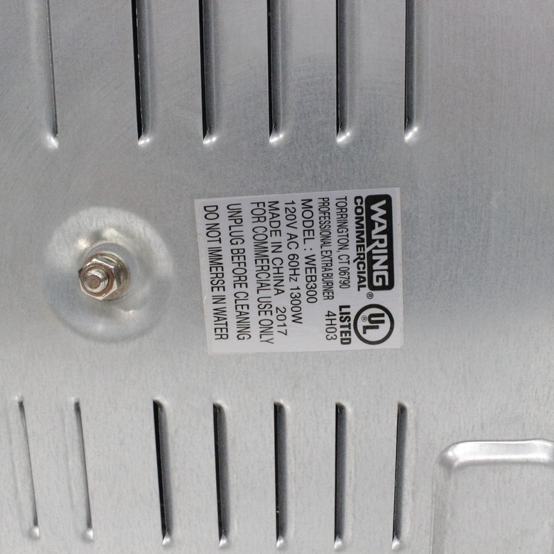 Waring Professional Extra Burner Model SB30 - 120V AC 60Hz 1300W gallery