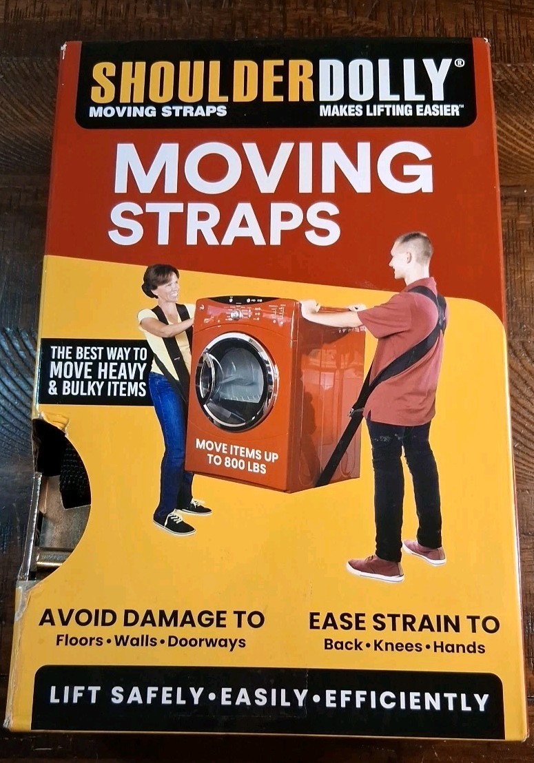 Moving Straps Shoulder Dolly 12 ft 800 lb Lifting Harness Appliance Furniture gallery