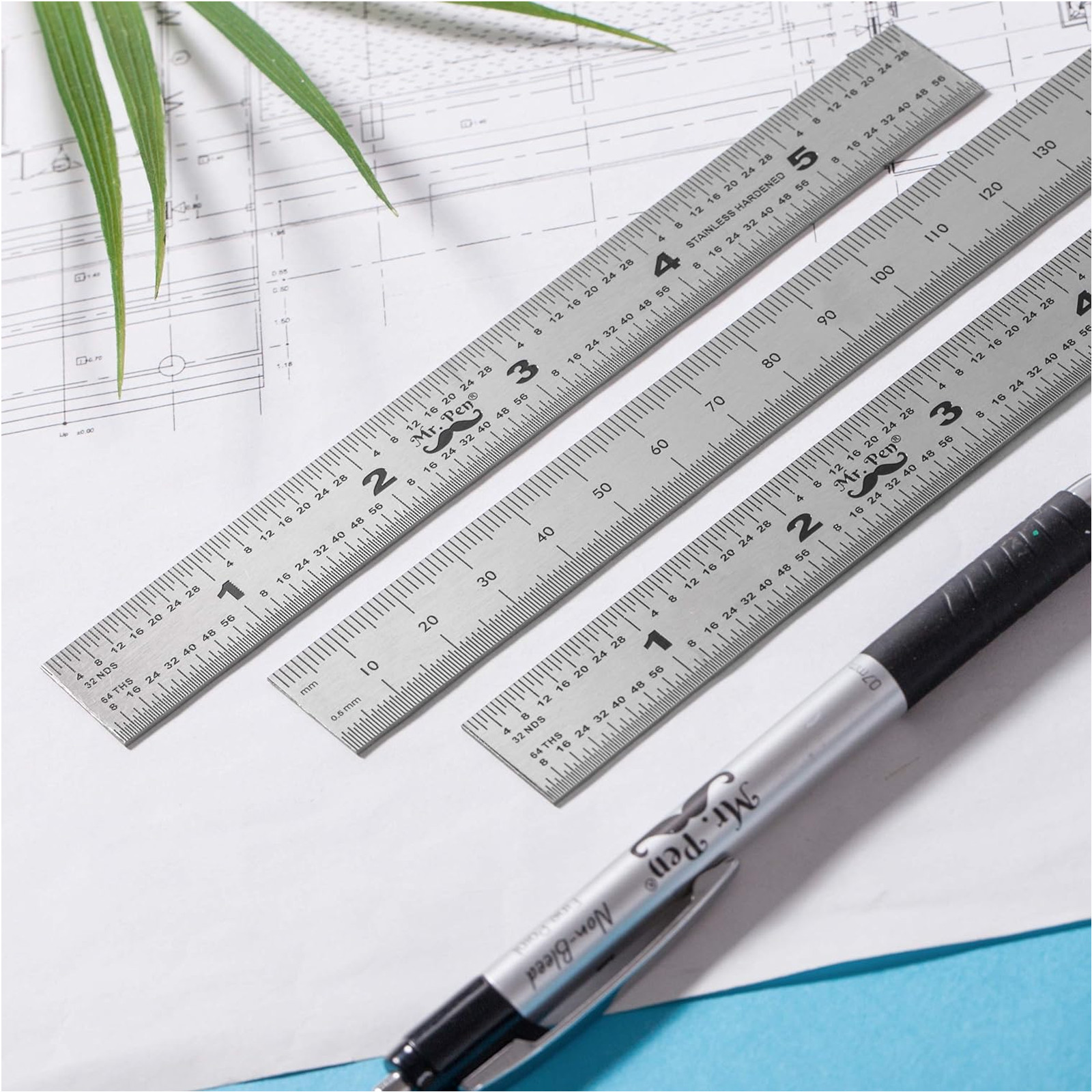 - Machinist Ruler, Ruler 6 Inch, 3 Pack, Mm Ruler, Metric Ruler, Millimeter Rule gallery