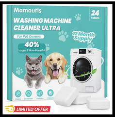 Uproot Clean Washing Machine Cleaner Tablets – 24 Pack for a 12 Month Supply. Fo