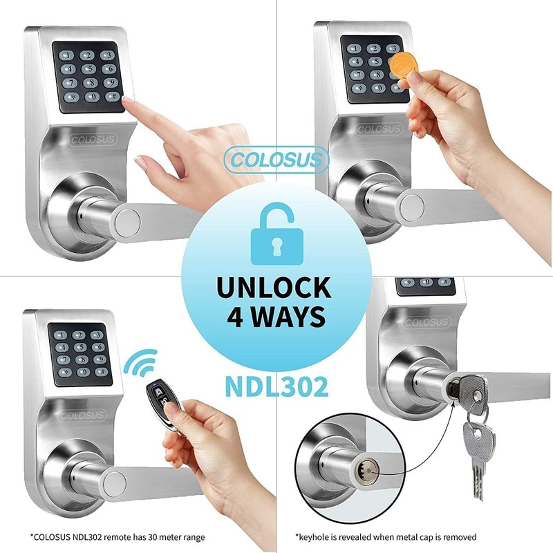 Electronic Trusted Digital Keyless Door Lock, Keypad – Smartcode Security, Gr... gallery