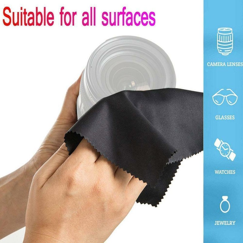 Lot Premium Microfiber Cleaning Cloth Eyeglass Sunglasses Cleaning Camera Screen gallery