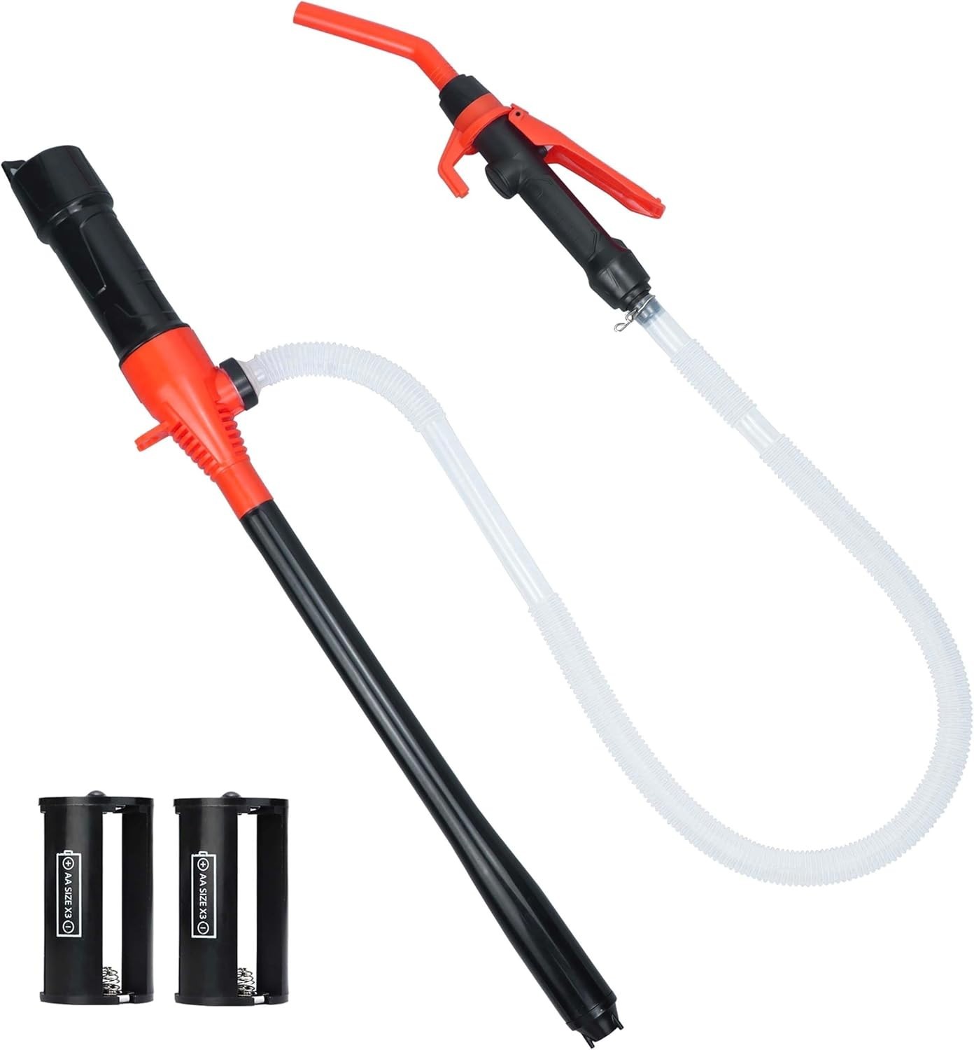 Portable Battery Powered Gas Transfer Pump, Battery Operated Liquid Water/Fuel T gallery