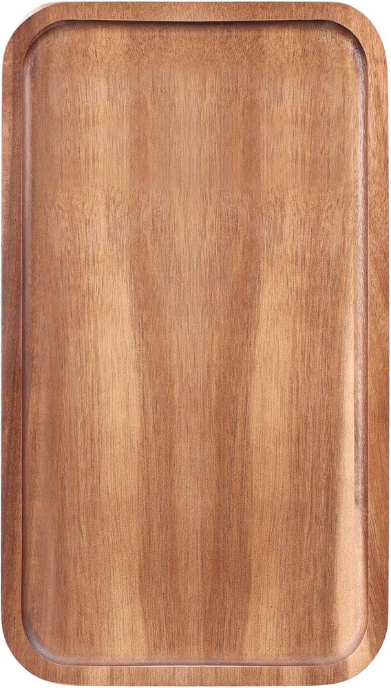 Rectangular Wooden Platters Long Charcuterie Boards Decorations 14 x 8 x 0.8