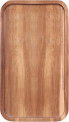 Rectangular Wooden Platters Long Charcuterie Boards Decorations 14 x 8 x 0.8