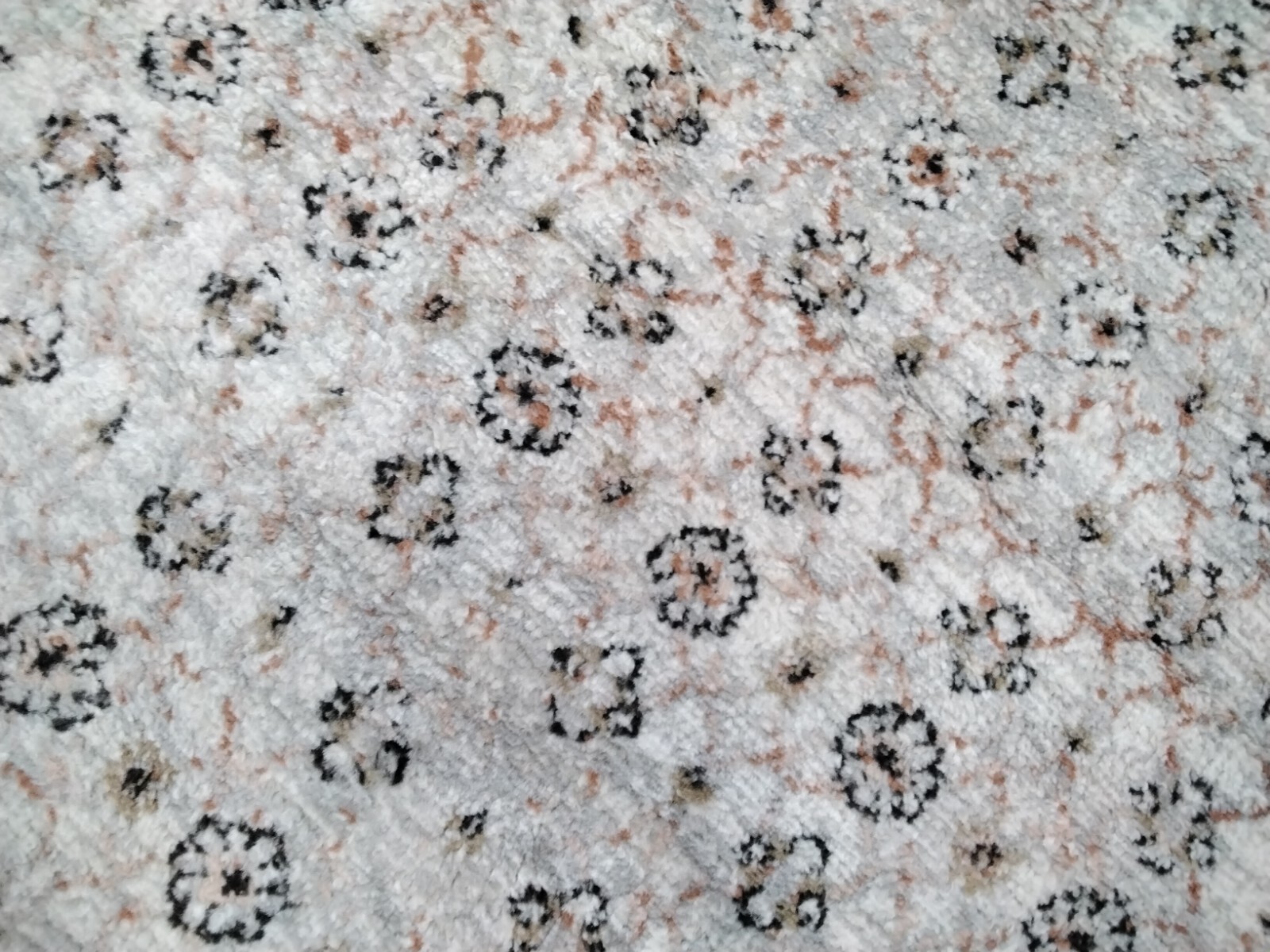 GREY / ROSE 5'-3" X 7'-6" Back Stain Rug, Reduced Price 1172743540 SHV722G-5 gallery