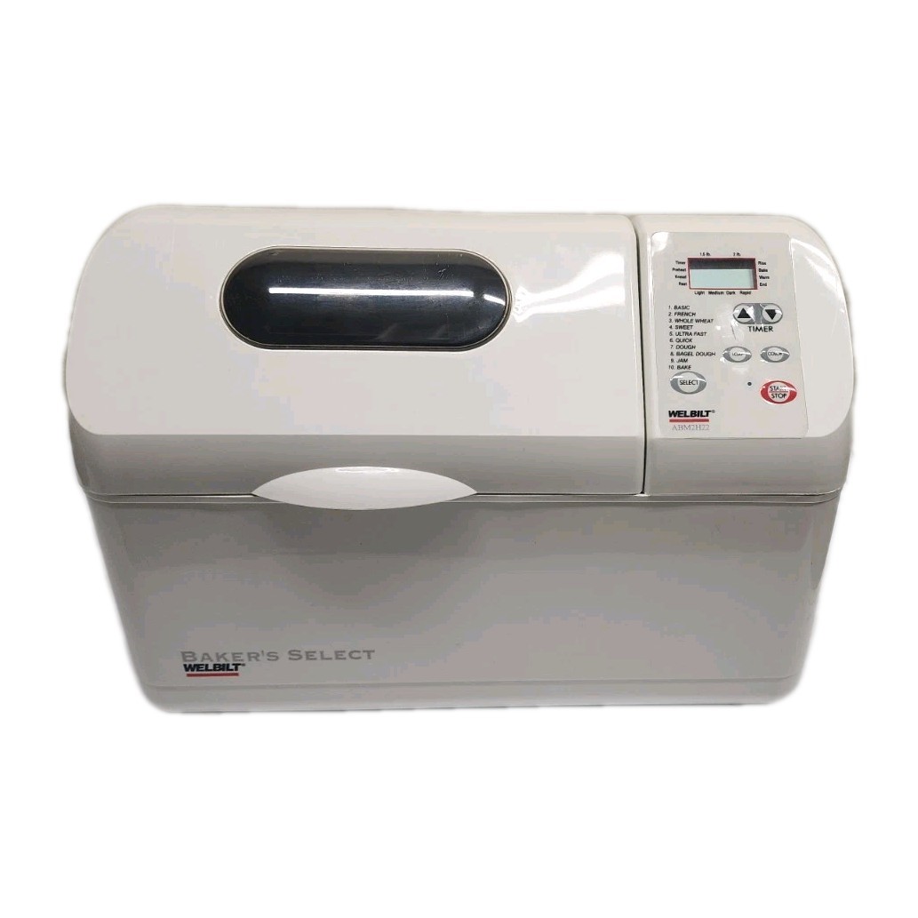 Welbilt Bread Maker Bakers Select ABM-2H22 1-2 LB Loaf Capacity Duel Paddle gallery