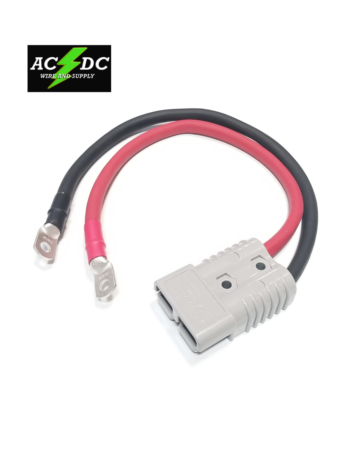 Anderson SB175 Copper Battery Cable Assembly 1/0 Gauge AWG w lug/terminal/clamps gallery