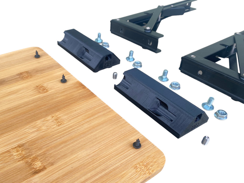 StackTech, Bamboo Folding / Detachable Table, (Table Included) *Free Shipping* gallery