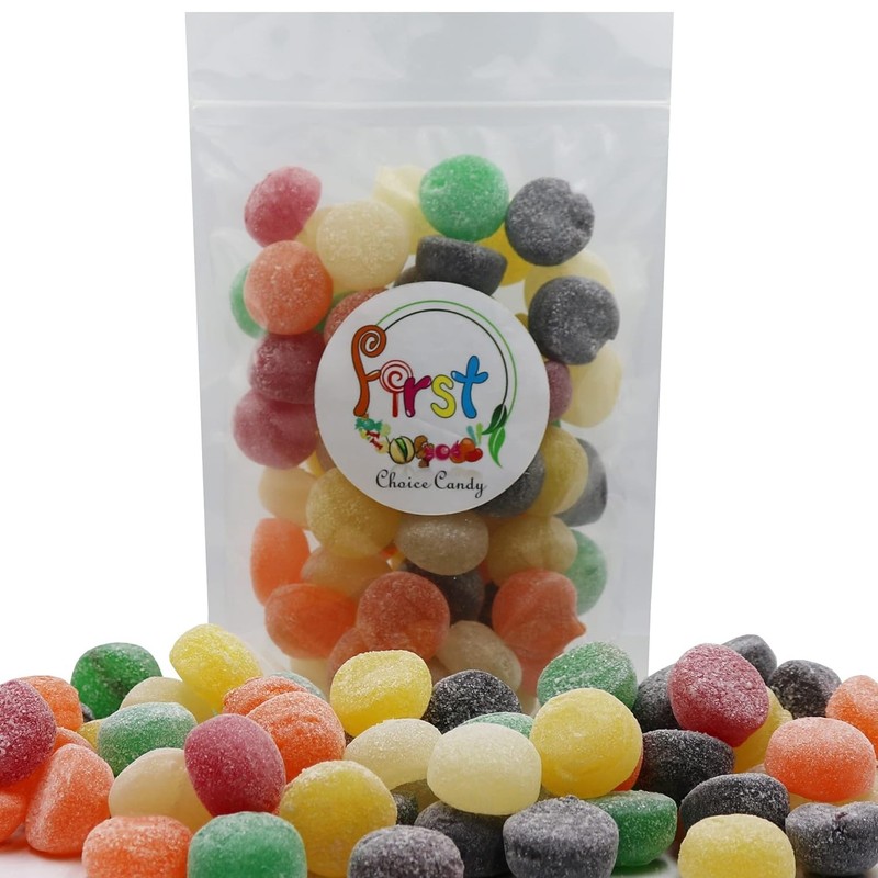 FirstChoiceCandy Giant Gumdrops Assorted Sugar Sanded Gum Drops gallery
