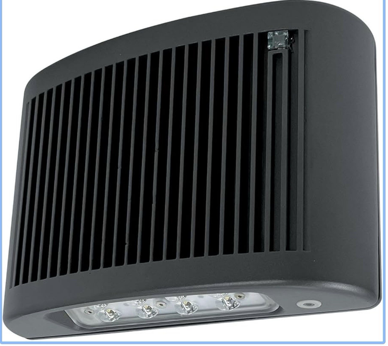 Nora Lighting NE-902LEDB Outdoor Slim LED Emergency Wall Light w/ Photosensor gallery