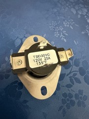 TSD301C Thermal Limit Switch Thermostat 155°F 120V 25A New