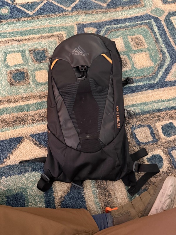 Gregory Tempo 6 H2O Hydration Pack Backpack 6L Black