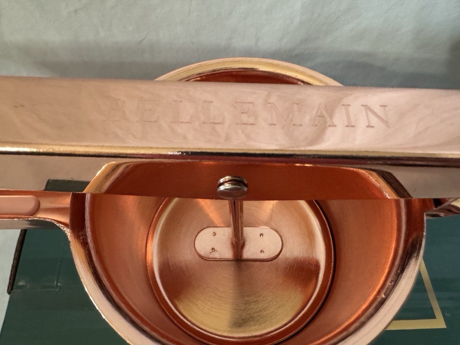 Bellemain 15oz Large Potato Ricer, Heavy-Duty, Stainless Steel, Rose Gold gallery