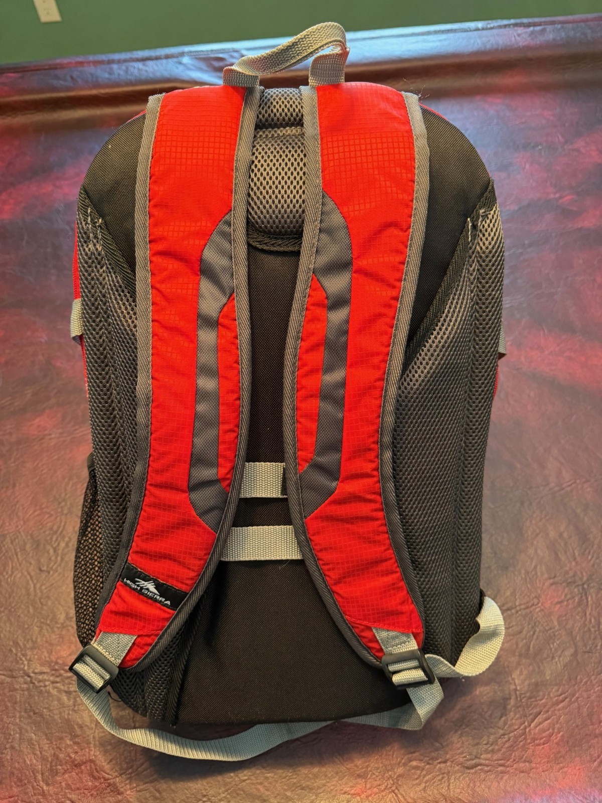High Sierra Backpack - Red 3
