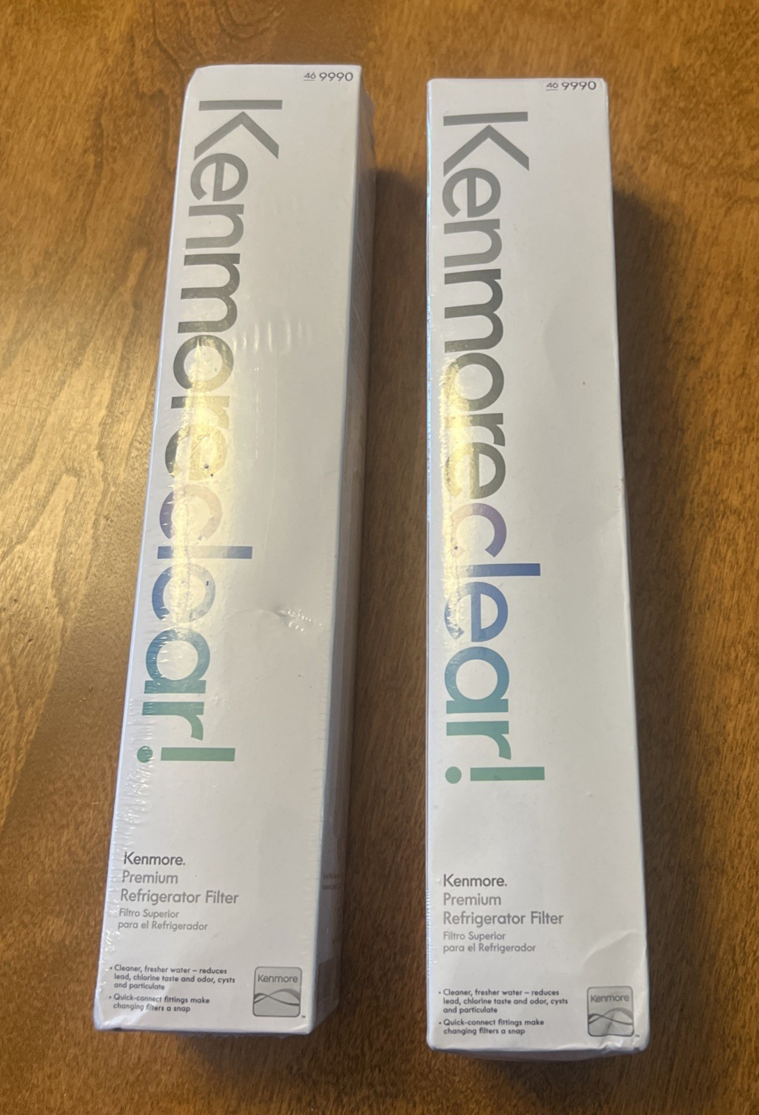 Two Kenmore 46-9990 Water Filter For Aqua Optima Evolve - White gallery