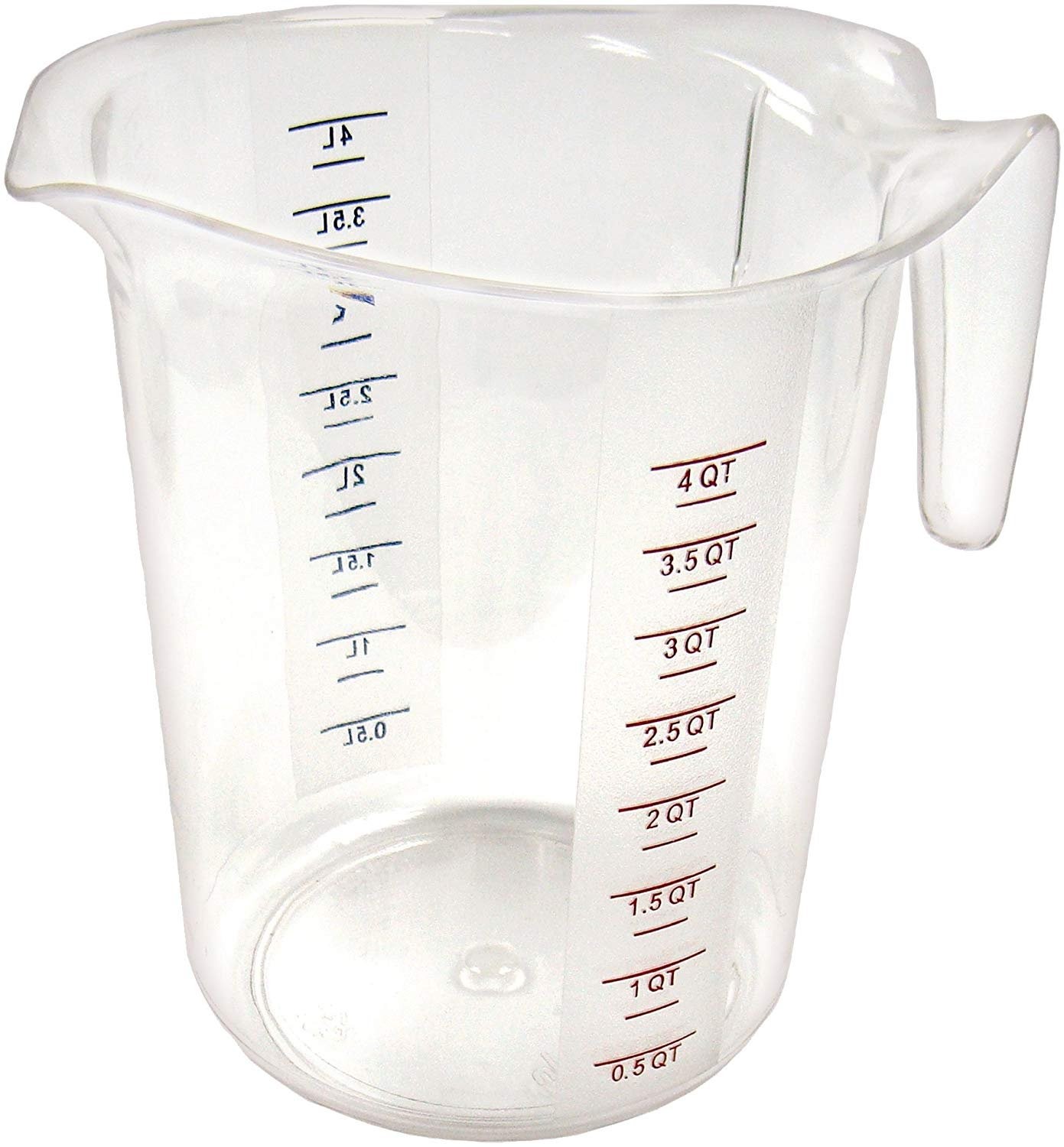 Winco Measuring Cup, Polycarbonate, 4-Quart gallery