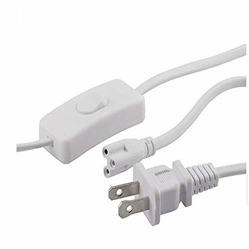 6FT LED Integrated Light Power Cord with ON/OFF Switch for use with T5/T8 Lights gallery