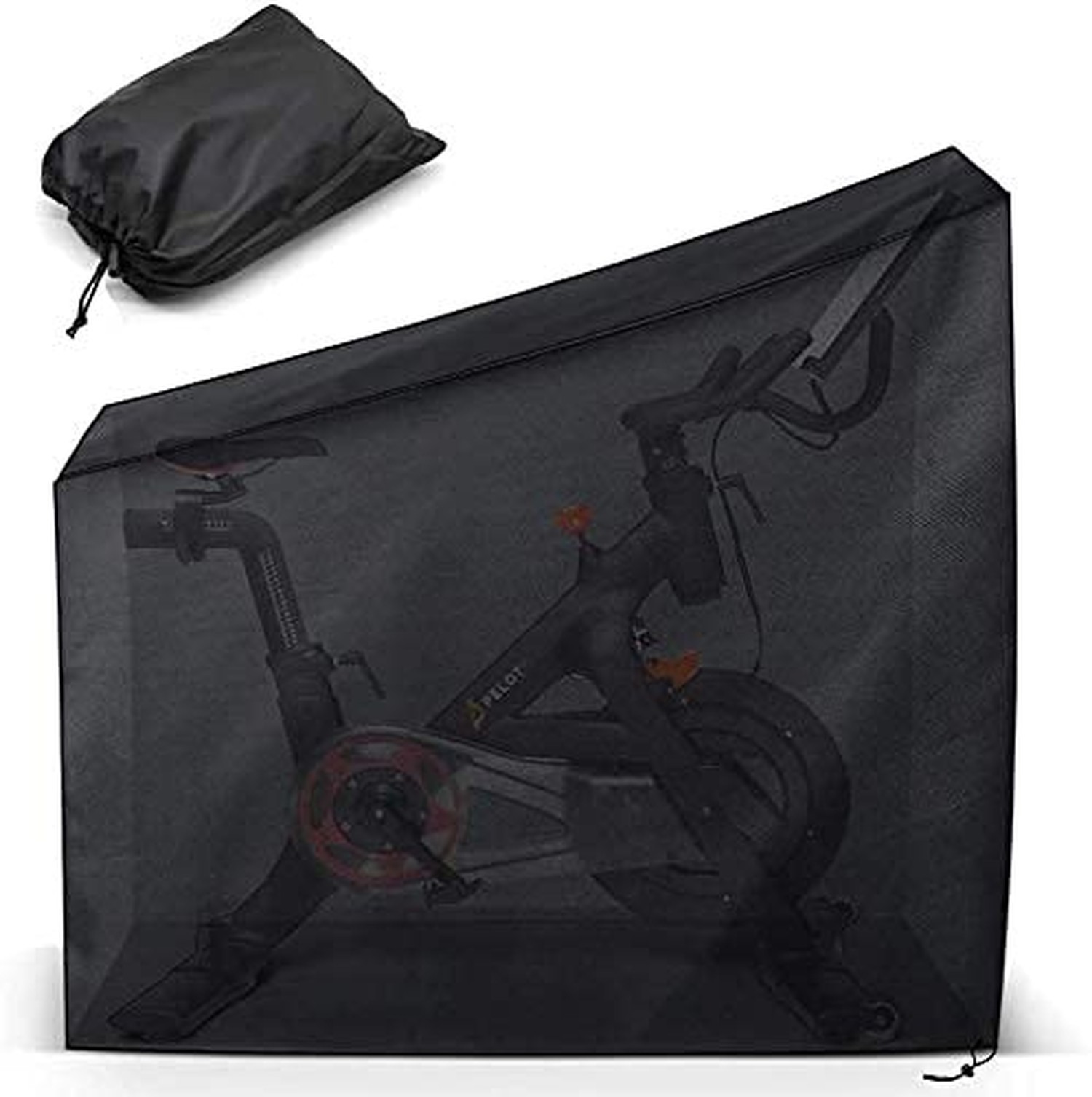 Exercise Bike Cover for Peloton Stationary Bike Upright Indoor Cycling Protec... gallery
