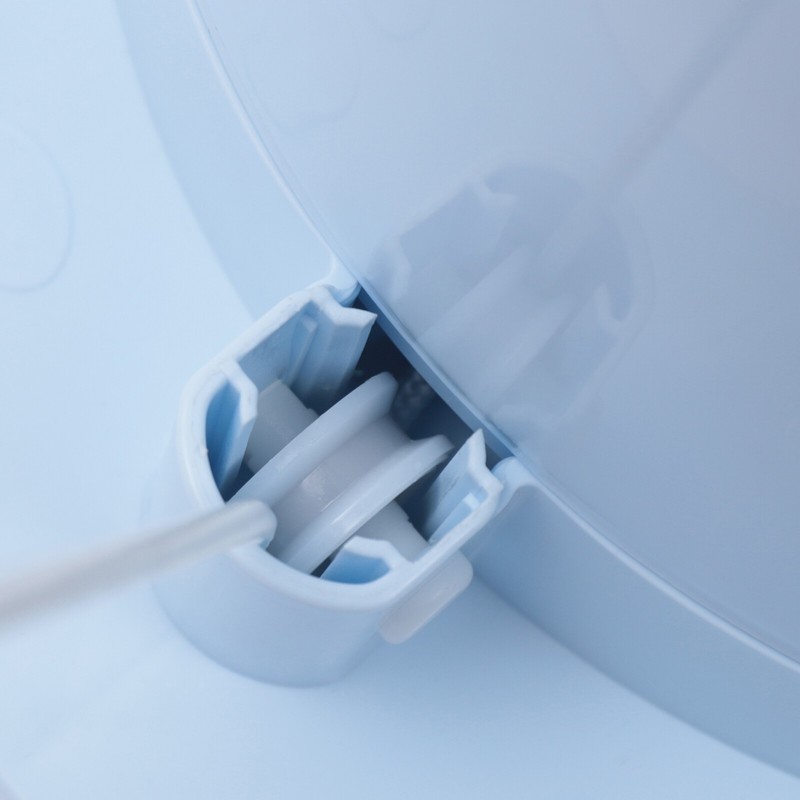 Mini Dryer Portable Compact Clothes Spin Dryer Manual Home Laundry Dryer Blue gallery