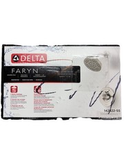 Delta Faryn Single-Handle 5-Spray Shower Faucet Brushed Nickel (Valve Included)