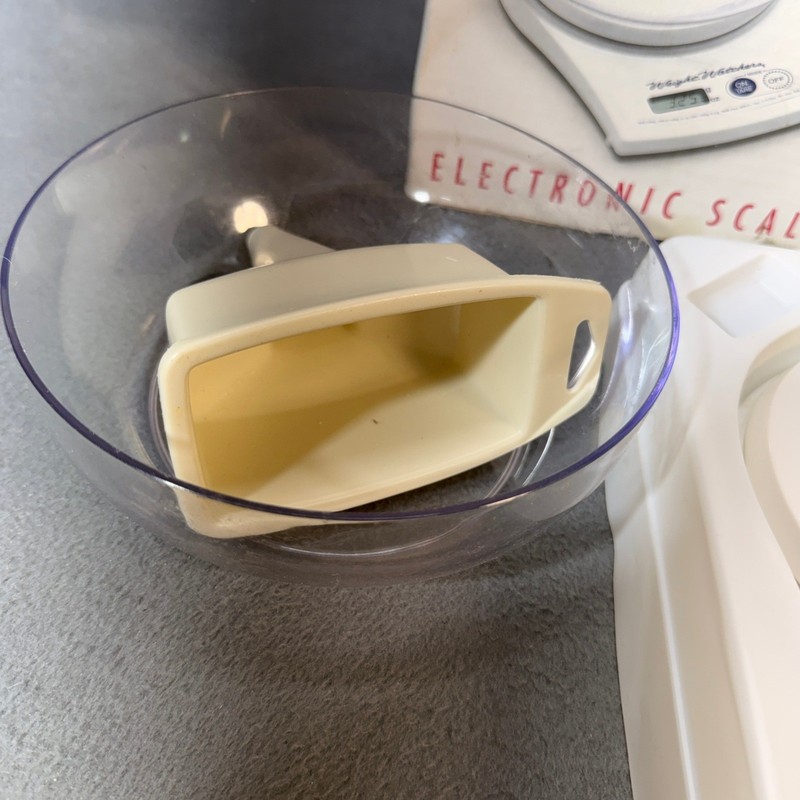 Weight Watchers Electronic Kitchen Scale Digital Food Portion Control White Bowl gallery