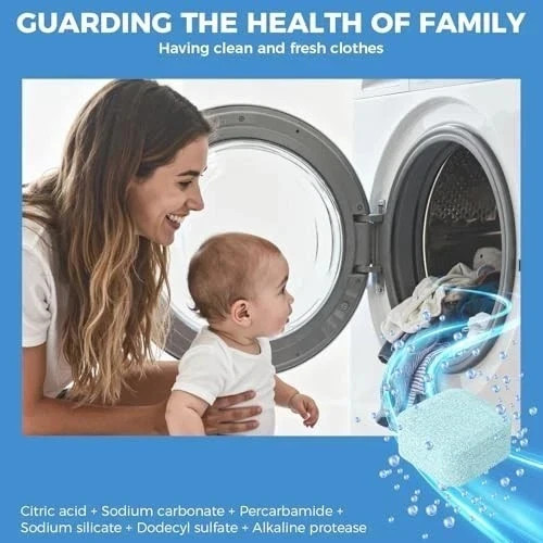 Uproot Clean Washing Machine Cleaner Tablets - 24 Pack for a 12 Month Supply. Fo gallery