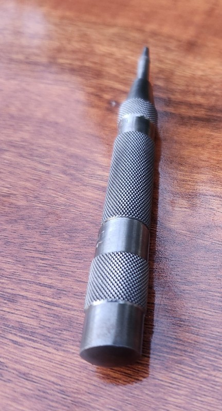 Vintage Craftsman 40542 Automatic Center Punch Pre Owned USA Nice gallery