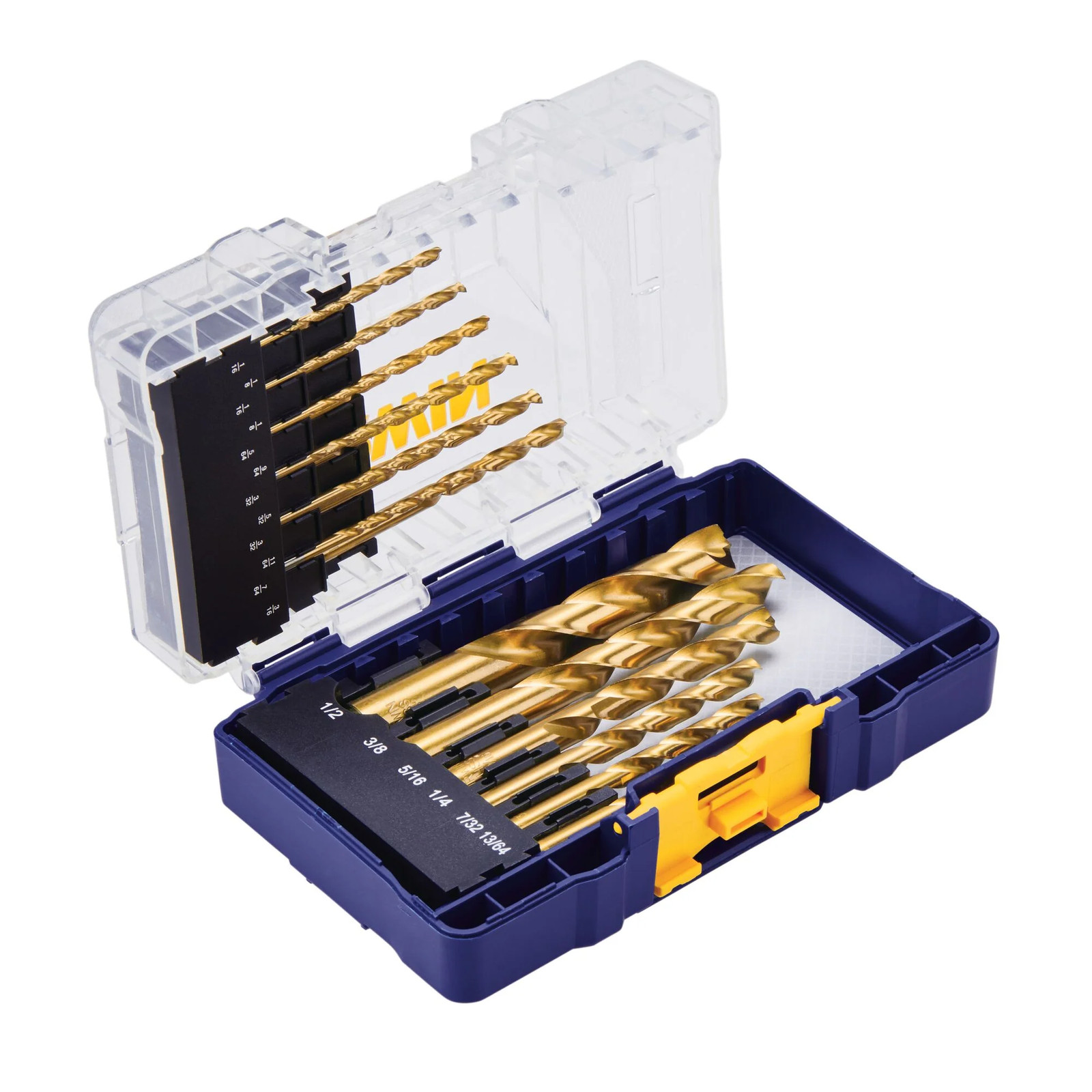 IRWIN 18-Piece Titanium Nitride Coated Turbomax Drill Bit Set & Case - 3018010 gallery
