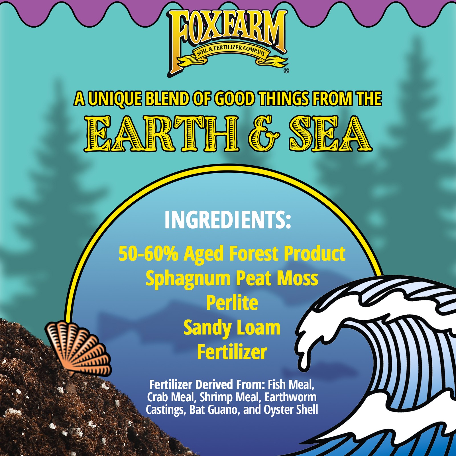 FoxFarm (#FX14053) Ocean Forest Potting Soil, 12-Quart (Pack of 6) gallery