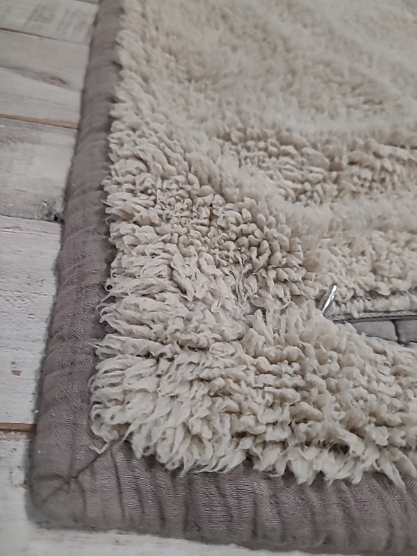 UGG Sample Standard 20"x26" Zip Pillow Cover Sham Sherpa & Quilted Grayish Brown gallery