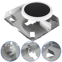 Self Sink Weighted Single 8.5″ Air Diffuser for Pond & Lake Aeration Subsurface