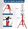 V-Head Pipe Bracket 2500 LBS for 1/2"-12" Pipes 28"-52" H Adjustable Folding gallery