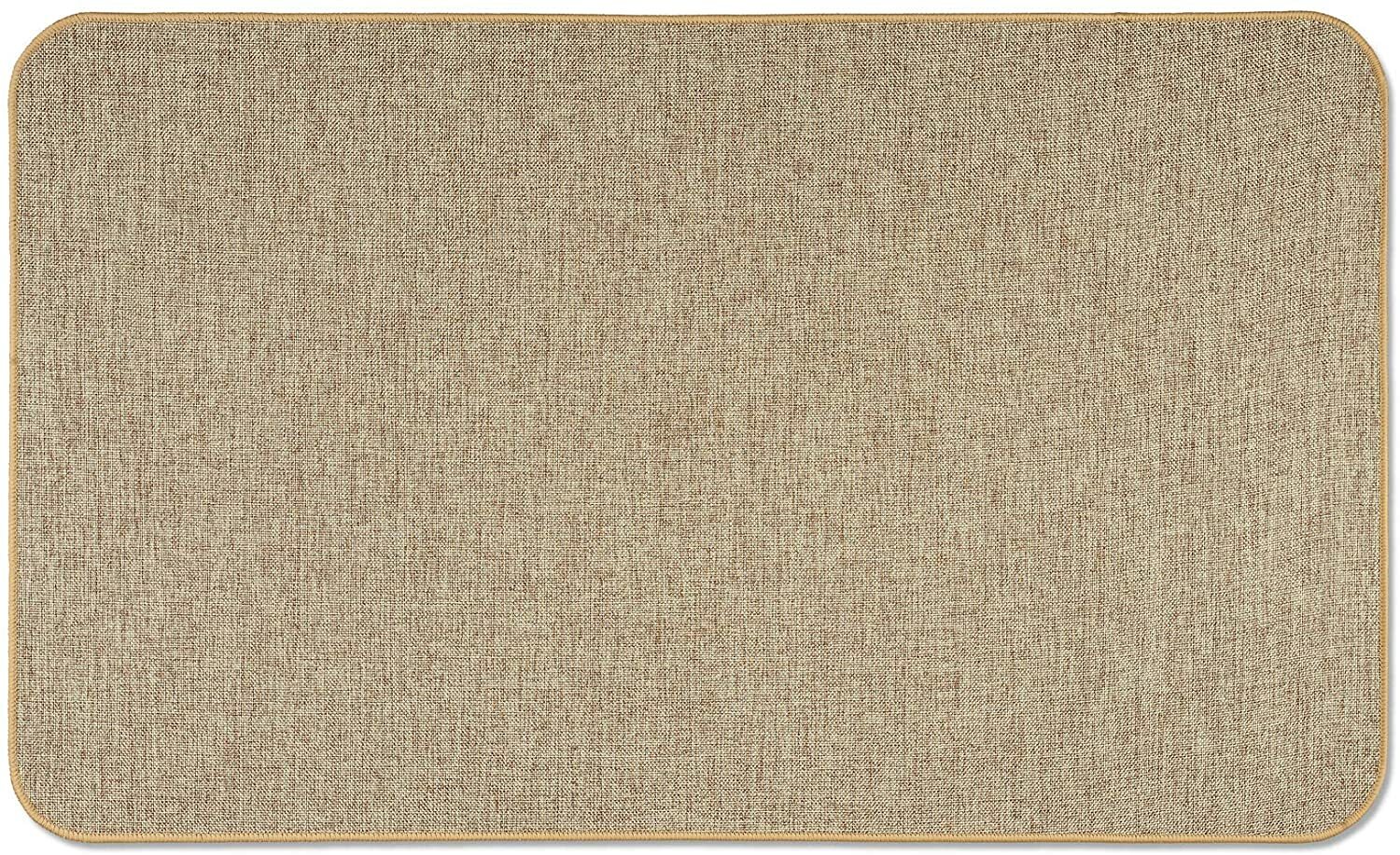 Indoor/Outdoor Floor Mat with Recycled Rubber Back, 29.5” x 17.75”. gallery