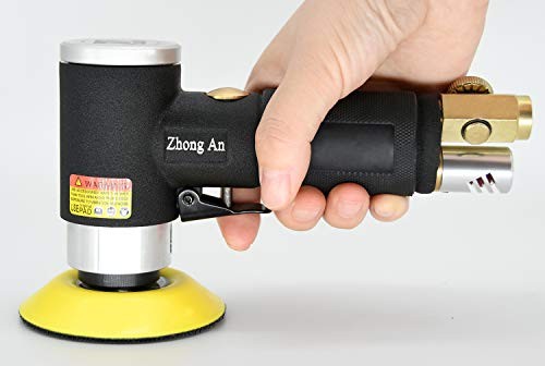 2 3-inch Mini Orbital Sander da sander Air Dual Action Black gallery